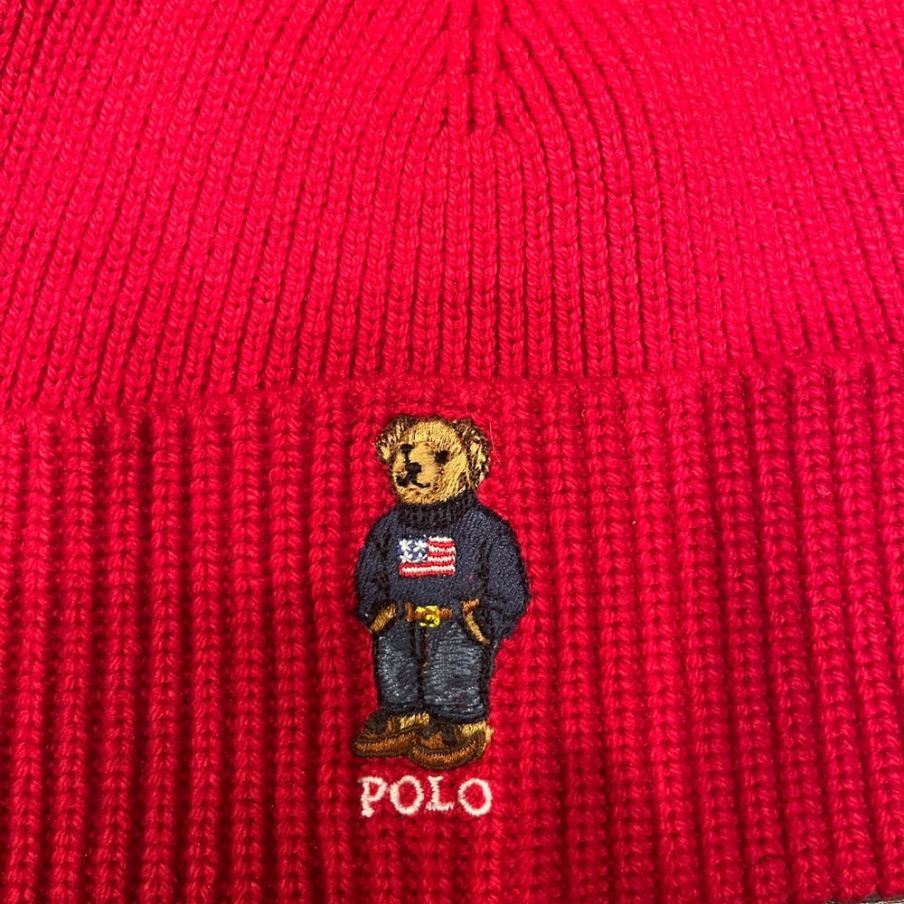 Polo Ralph Lauren Men's Polo Bear Cuffed Hat - Picture 2 of 4